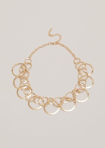 Phase Eight Multi Link Circle Jewellery Gold USA | 1046953-QX